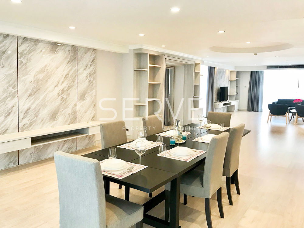 Modern & Luxury  3 Bed 3 Bath  Good Location  BTS Asok & MRT Sukhumvit-Raj Mansion