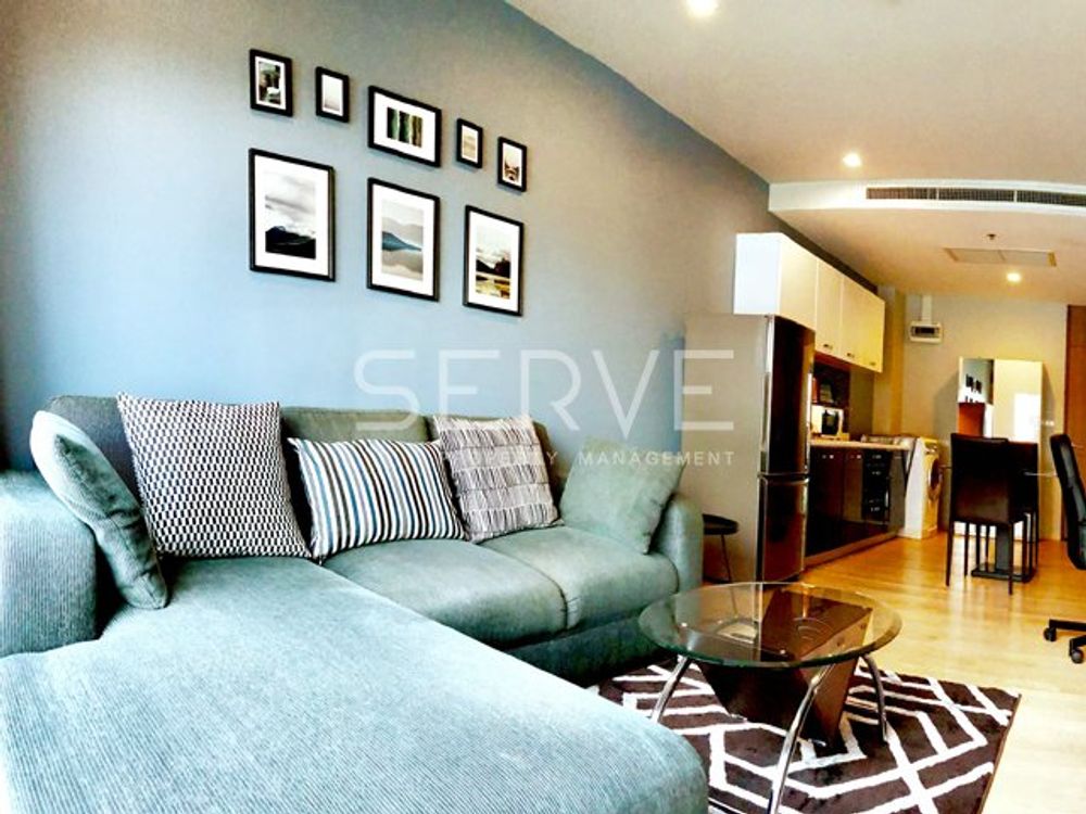 Cozy & Homey Style 1 Bed with Bathtub Large Room Close to BTS Phrom Phong 200 m. / For Rent-Noble Refine