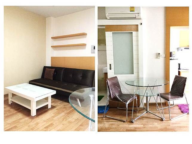 Room for rent Ladda Condo View 20th floor fully  furnished