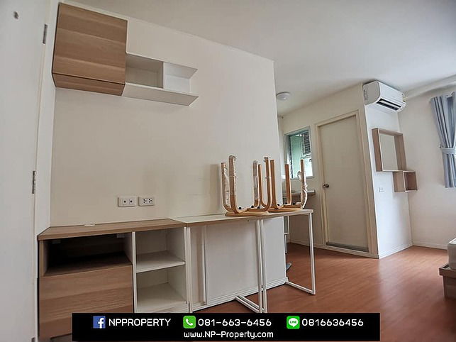 For Rent Lumpini Condo Town Chonburi-Sukhumvit - 4 bed 26 sq.m.  4th floor