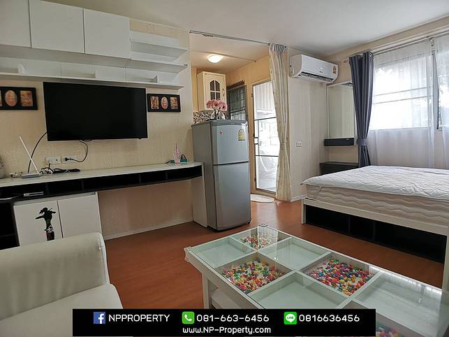 For Rent Lumpini Condo Town Chonburi-Sukhumvit - 1 bed 21 sq.m.  2nd floor