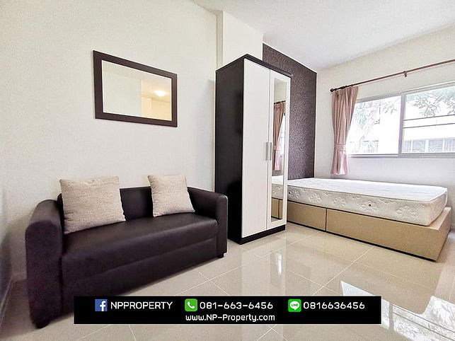 For Rent Lumpini Condo Town Chonburi-Sukhumvit - 1 bed 21 sq.m.  1st floor