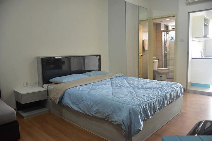 For Rent Supalai City Resort Phranangklao Station-Chao Phraya - 1 bed 33 sq.m.  8th floor
