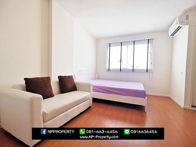 For Rent Lumpini Condo Town Chonburi-Sukhumvit - 1 bed 21 sq.m.  7th floor
