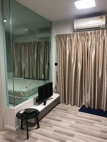 For rent :ease rama 2  Area : 26sqm.  / 1 Bedroom 1 Bathroom  Fully Furnished with appliances