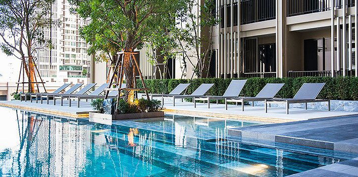 Condo for rent, Nye by Sansiri, near BTS Wongwian Yai Near BTS Krung Thon Buri, fully furnished, price talk, kind owner!