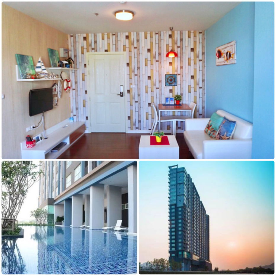 Condo Baan kiang Fah for rent special price, New, Clean, Fully fur, Wifi 8,500/month
