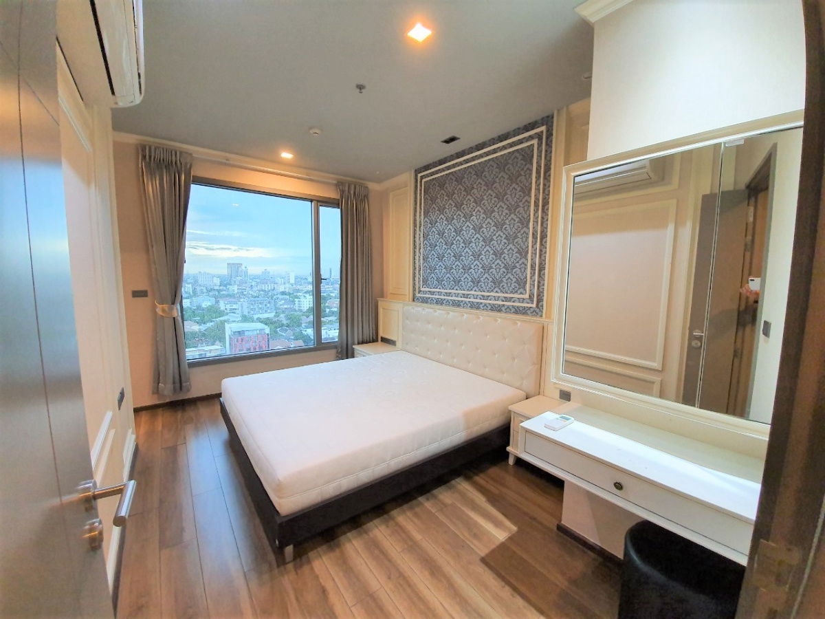1 bedroom condo for rent, 47 sqm Ceil By Sansiri16th floor, fully furnished, electrical appliances.