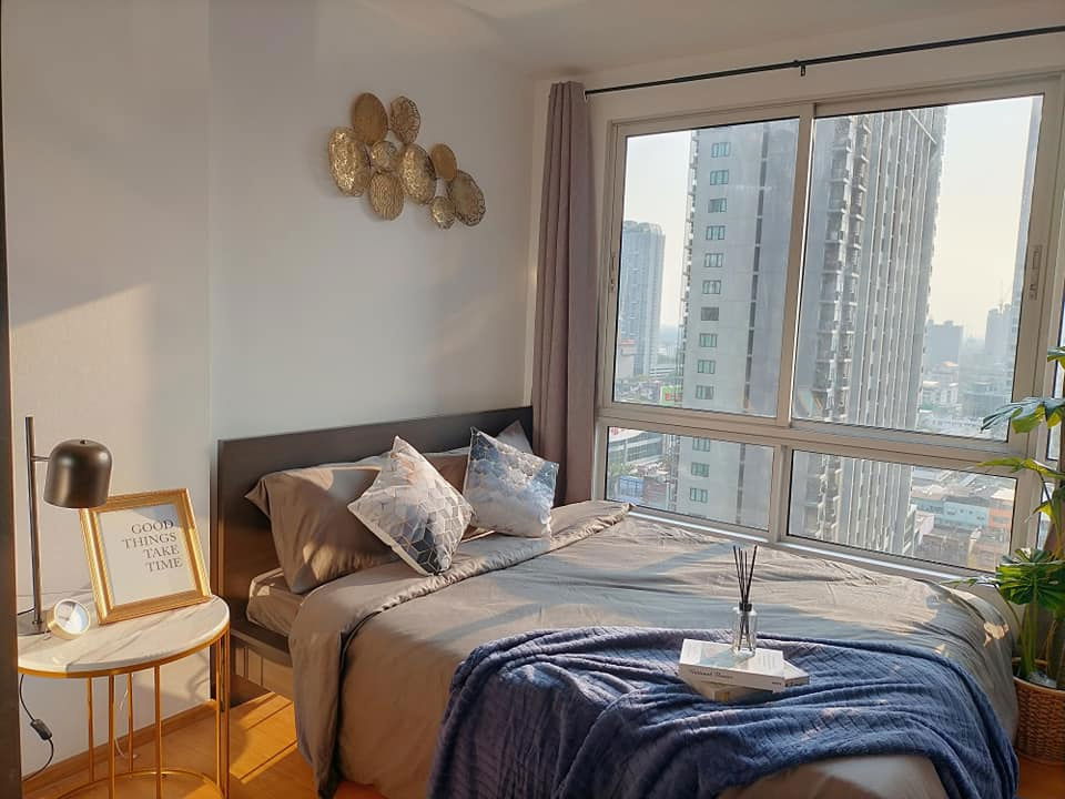 WP2233 Condo for rent The Base Sukhumvit 77 (The Base Sukhumvit 77) beautiful room, fully furnished, washing machine, special price
