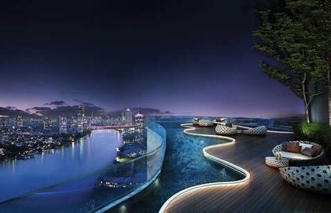 F11941 Condo for rent Menam Residences (Menam Residences) beautiful room, fully furnished, special price