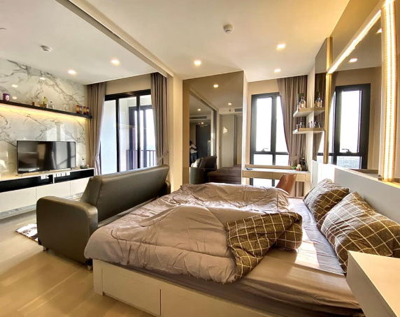 M1203 Condo ငှားရန်ရှိသော Ashton Asoke ၊ အခန်းကျယ် ၊ပရိဘောဂအပြည့်အစုံ ၊အဝတ်လျှော်စက်ပါ အထူးစျေးနှုန်း