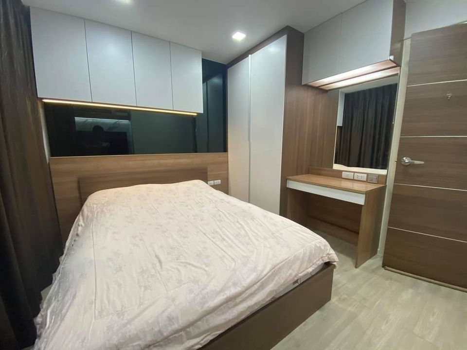 M1214 Condo for rent Atmoz Ladprao 71, beautiful room, fully furnished, with a washing machine, special price