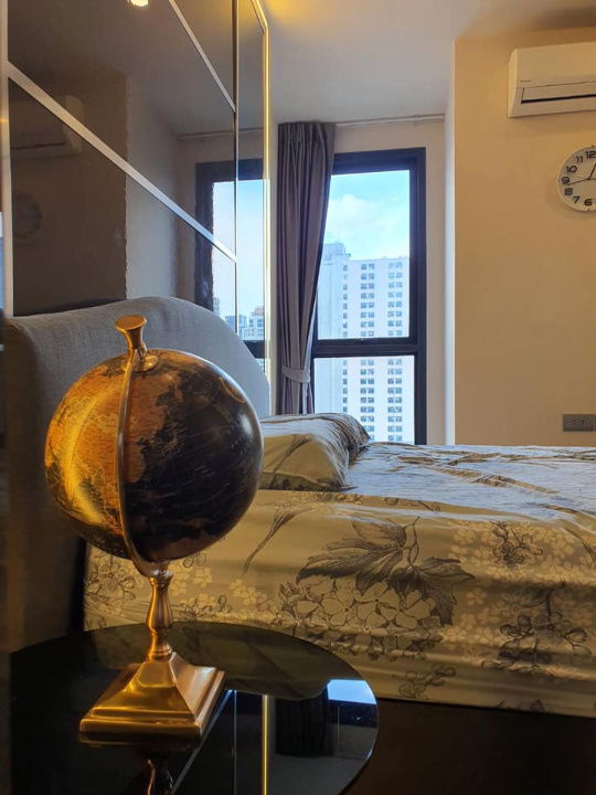 WP2311 Condo for rent Ideo Q Siam - Ratchathewi, Beautiful room, fully furnished, with a special price washing machine.