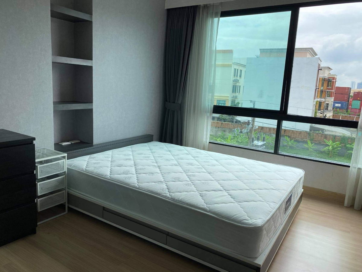 F12104 Condo for rent - Sell The Niche Mono Bangna, Beautiful room, fully furnished, washing machine, special price.