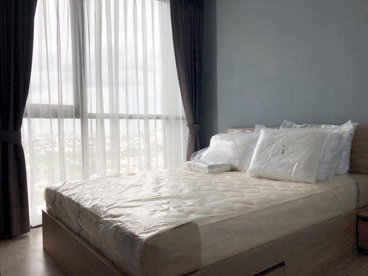 T1045 Condo for rent THE LINE Wongsawang, beautiful room, fully furnished, has a washing machine, special price