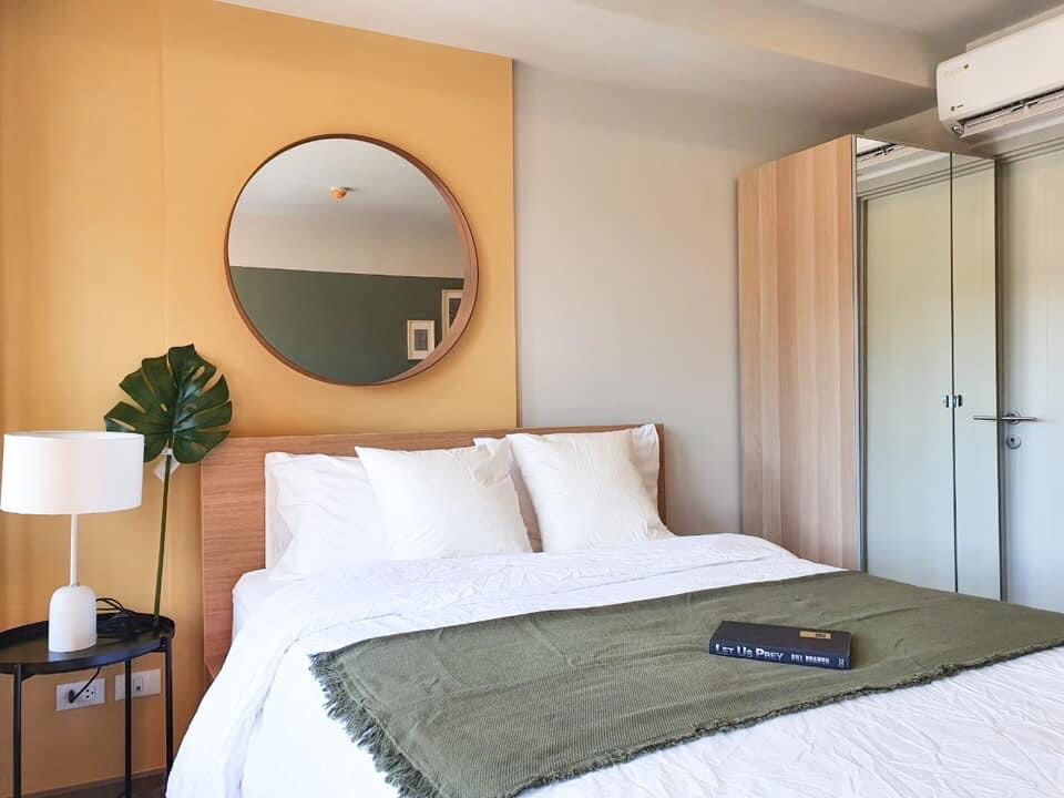 TT1106 Condo for rent THE BASE Sukhumvit 50, beautiful room, fully furnished, has a washing machine, special price