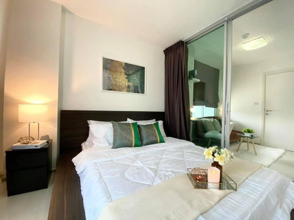 M1162 Condo for rent, Aspire Ladprao 113, beautiful room, fully furnished, has a washing machine, special price