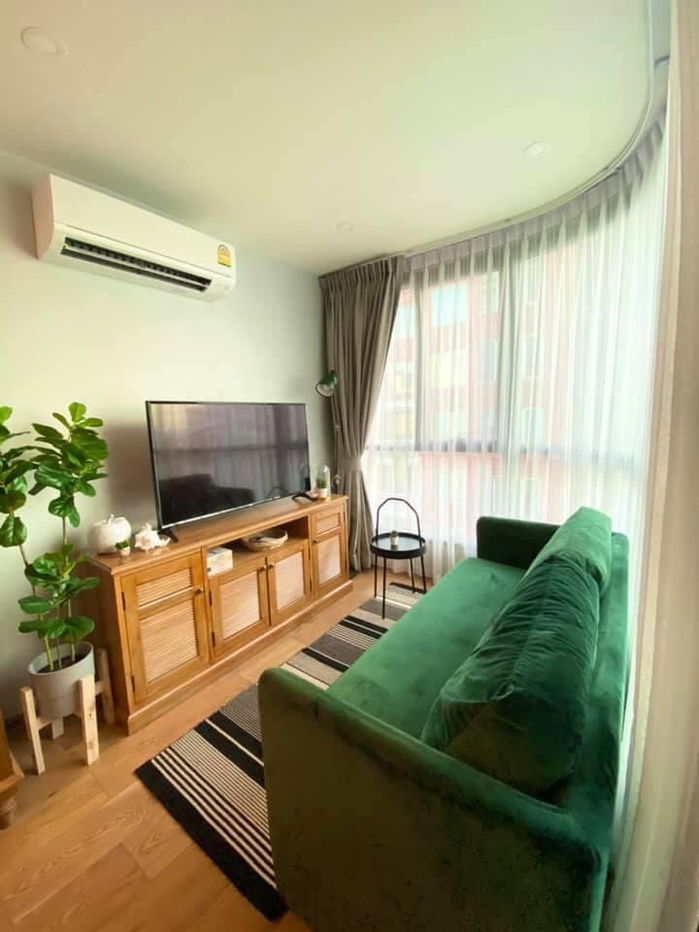 T1132 Condo for rent Q Chidlom - Phetchaburi, beautiful room, fully furnished, has a washing machine, special price