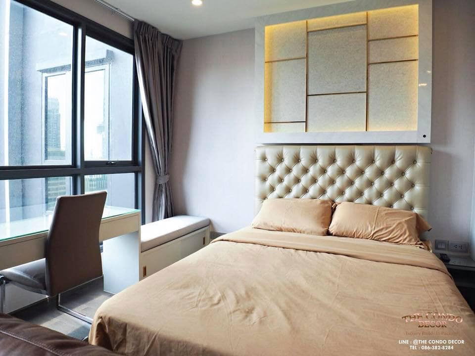 T1147 Condo for rent Ideo Q Siam - Ratchathewi, beautiful room, fully furnished, special price