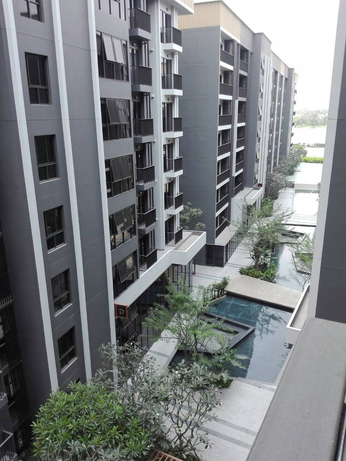 Condo room for rent The POLITAN BREEZ @ MRT Phra Nang Klao Bridge station 12,000 baht 30sqm 1bedroom (New)