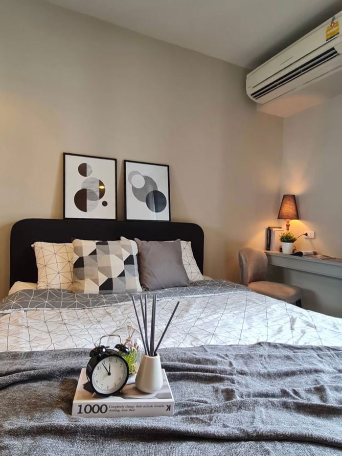 T1213 Condo for rent The Editor Saphan Khwai, beautiful room, fully furnished, has a washing machine, special price