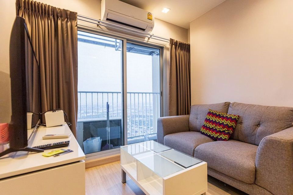 Condo for rent, Casa Condo Bangyai, complete electrical appliances, beautiful room, next to the train, ready to move in ✨