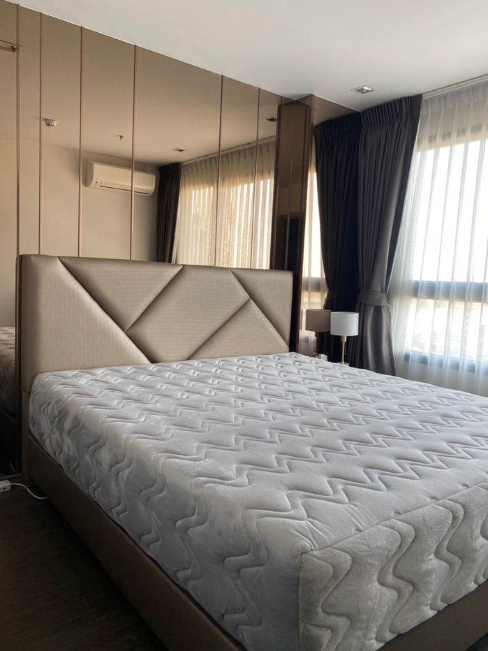 T1242 Condo for rent Ideo Sukhumvit 93, beautiful room, fully furnished, has a washing machine, special price.