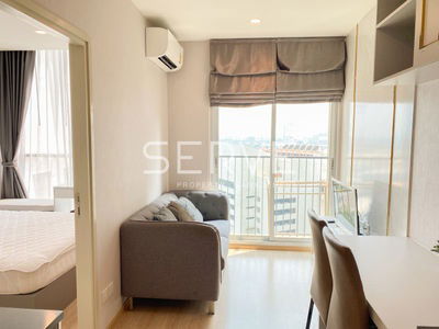 Luxury 1 Bed High fl. For Rentat Noble Revolve2 Close to MRT Thailand Cultural Centre 80 m.