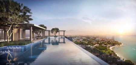 Keen Center Sriracha 2 bed **โปรโมชั่น Work From Home** 50,000฿ ถึง 30 ก.ย. เท่านั้น