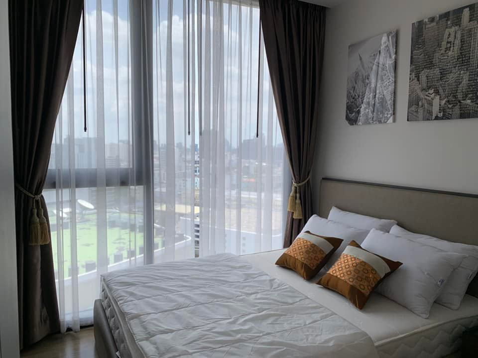 T1246 Condo for rent THE LINE Jatujak - Mochit, beautiful room, fully furnished, special price.