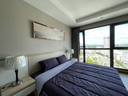 Condo for rent, Ladda Plus Sriracha, 1 bedroom, fully furnished, beautiful room, ready to move in, near Robinson - Loi Island, Sriracha