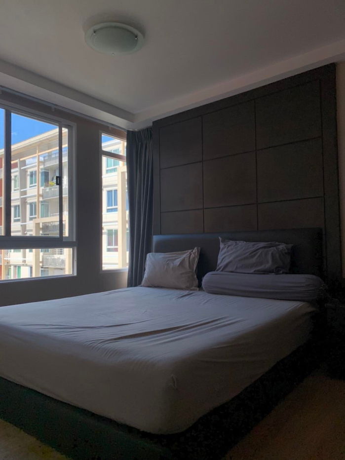 T1256 Condo for rent Ivy Ratchada, corner room, beautiful room, fully furnished, with washing machine, special price (negotiable)