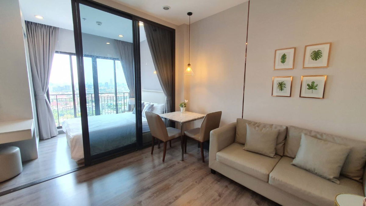 SN450.2 ✅Urbano Rajavithi for rent✅  Luxury fully furnished on​ floor​ 23th with​ river and​ Rama8 bridge views
