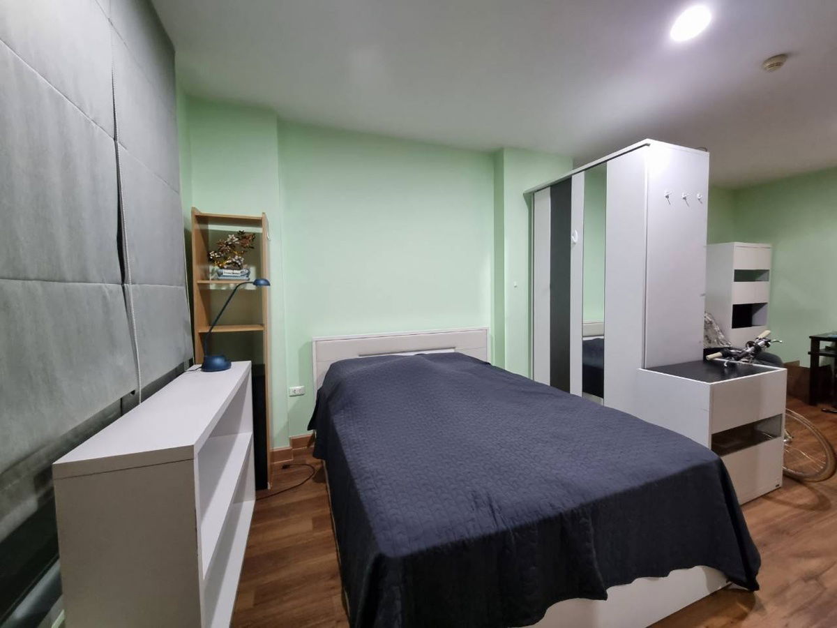 T1294 Condo for rent Life @ Ratchada, beautiful room, fully furnished, has a washing machine, special price