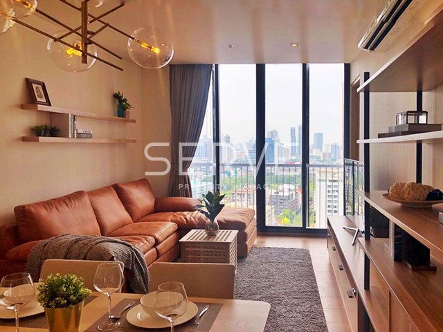 2 Bd. Corner high fl. 15+ City view  Unit for Rent // New Condo Close to BTS at Park 24