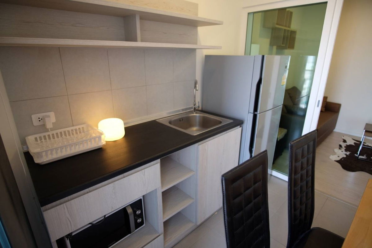 🟢🟢 Condo for rent Aspire Sathorn-Thapra, big room,1 Bed  The way to BTS Talat Phlu is in front of the condo! 🟢🟢