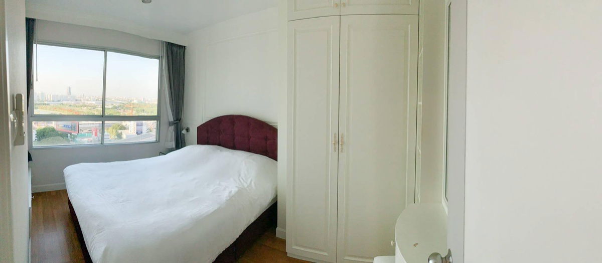 T1347 Condo for rent Lumpini Park Rama 9 - Ratchada , beautiful room, fully furnished, has a washing machine, special price