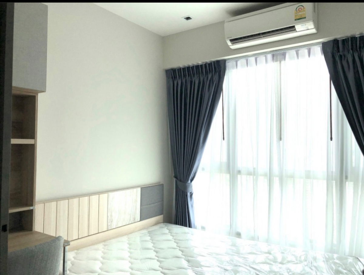 Condo for rent, Whizdom Station Ratchada-Thapra, beautiful, fully furnished, ready to move in, opposite The Mall Thapra, contact Line