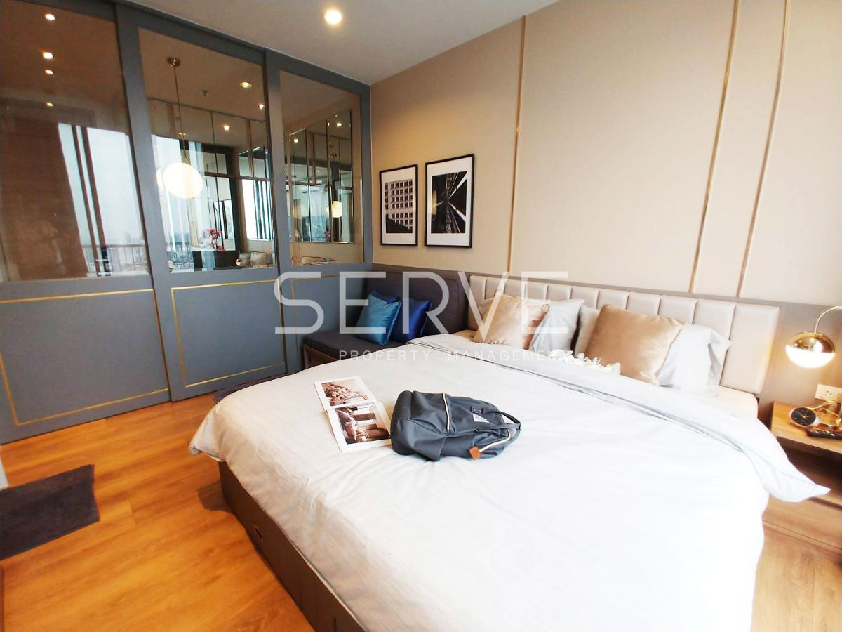 Best view & Nice Room Studio Super High Fl. 40+ Good Location BTS Phrom Phong at Condo Park 24 or Park Origin Phrom Phong / Condo For Rent