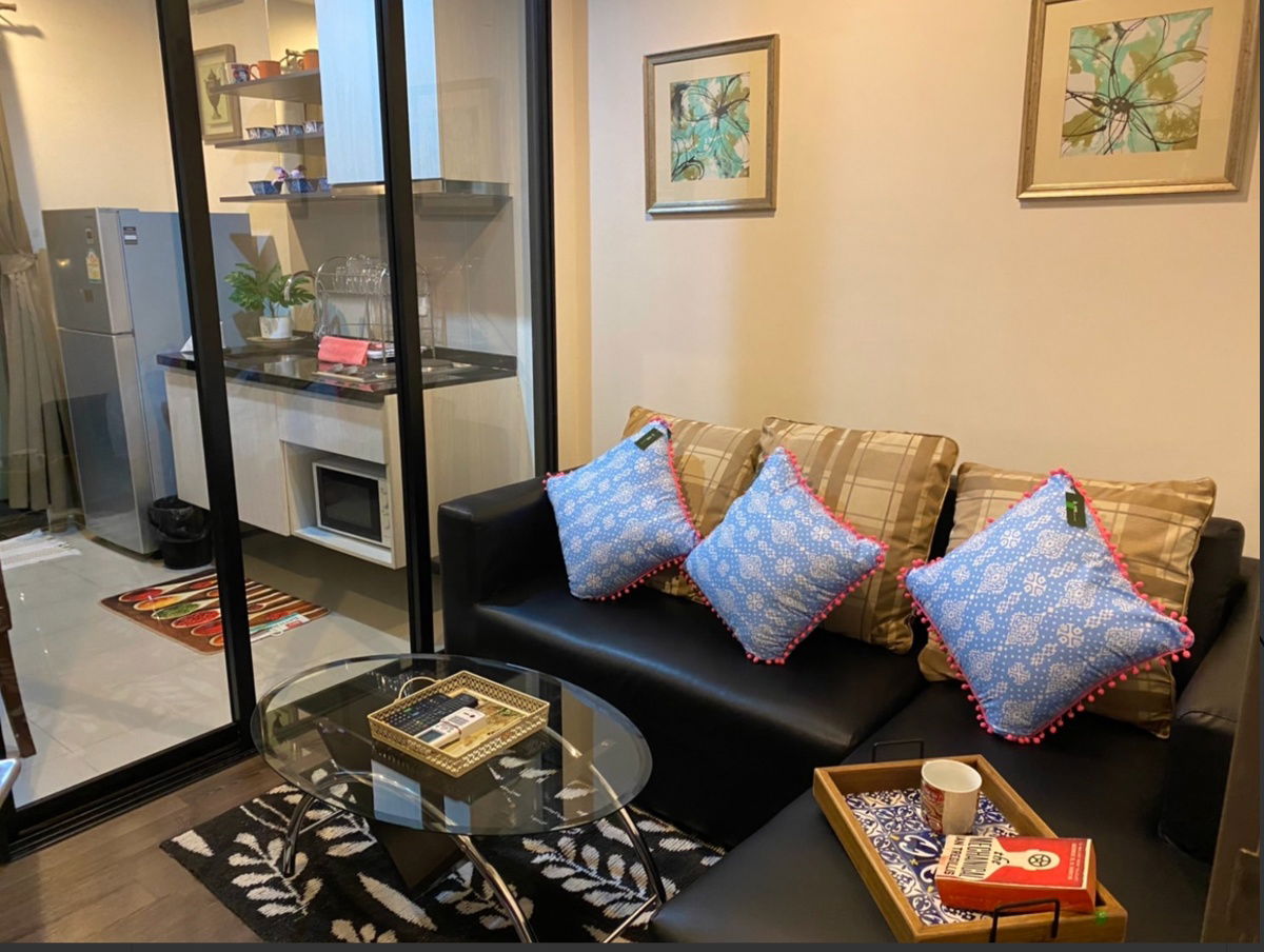 for rent The Base park east. 1bed 31sqm. Line id: @pfagent