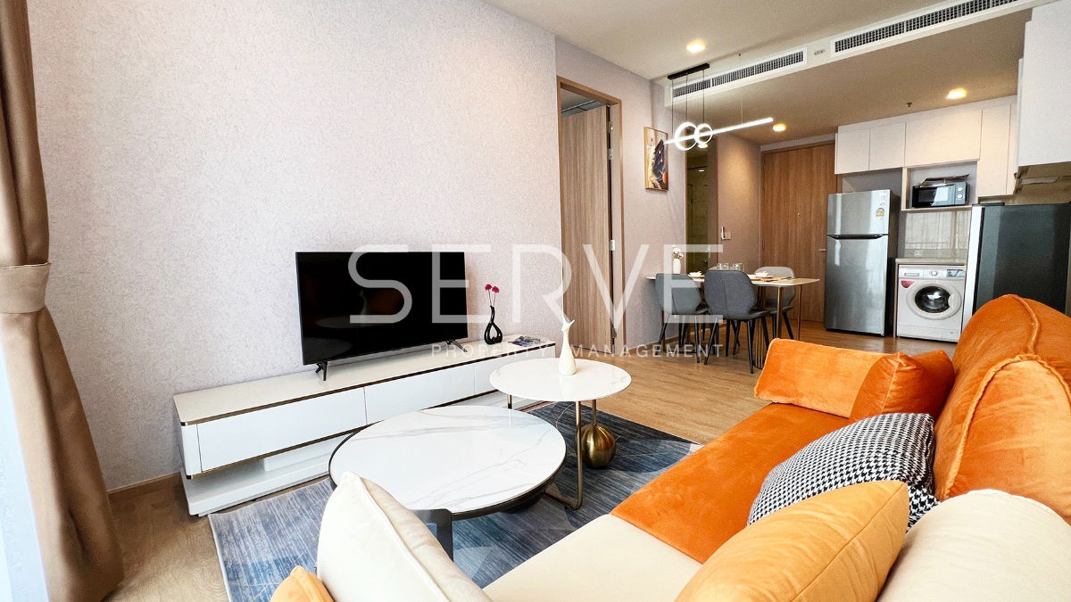 Large Room 1 bed Nice Decorate & Nice View Good Location New Condo Close to BTS Phrom Phong 500 m. at Noble Around 33 / For Rent