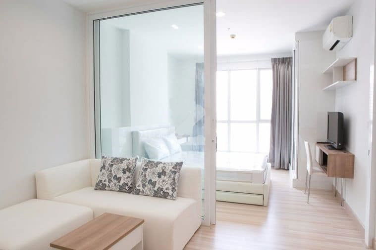 The Hotel Service, 33 sqm, fully furnished and electrical appliances, near MRT, ready to move in