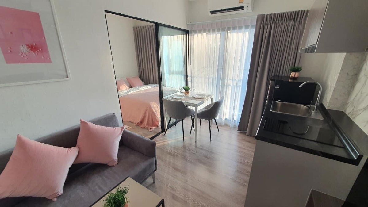 ‼️Rent starting at 7,500‼️ ✨ ✨Kensington Sukhumvit-Theparak✨ Fully furnished + appliances The price is very worthwhile ❗❗