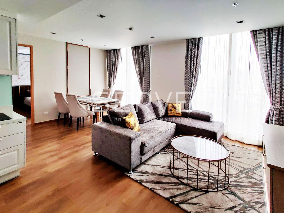 Nice Room 2 Beds with Bathtub Garden View East side Close to BTS Phrom Phong 500 m. at Noble BE33 / Condo For Rent