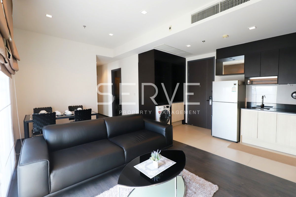 Nice Room 2 Beds High Fl. 20+ Good View and Good Location BTS Asok 250 m. & MRT Sukhumvit 200 m. at Edge Sukhumvit 23 Condo / For Rent