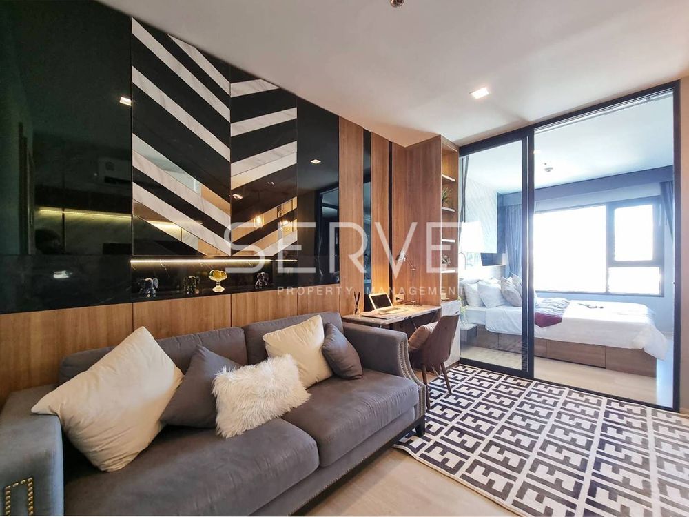 1 Bed Nice Room High Fl. 15+ Good Location Close to BTS Phloen Chit 600 m. / For Rent-Life One Wireless