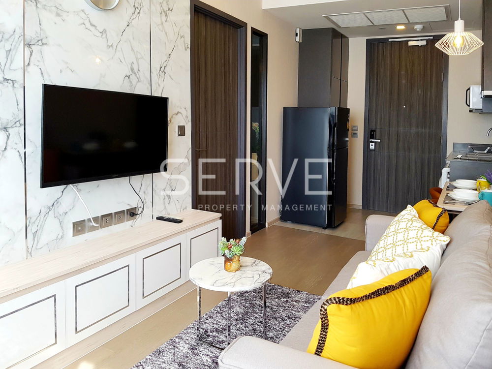 Modern & Luxury 1 Bed High Fl. Good Location MRT Sukhumvit 20 m. & BTS Asok 230 m. / For Rent-Ashton Asoke