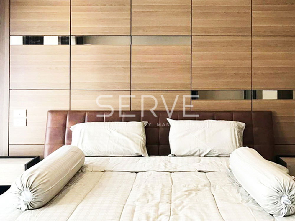 带隔断的大房间工作室 漂亮的装饰 完美的位置 BTS Phloen Chit / 公寓出租 - Noble Ploenchit