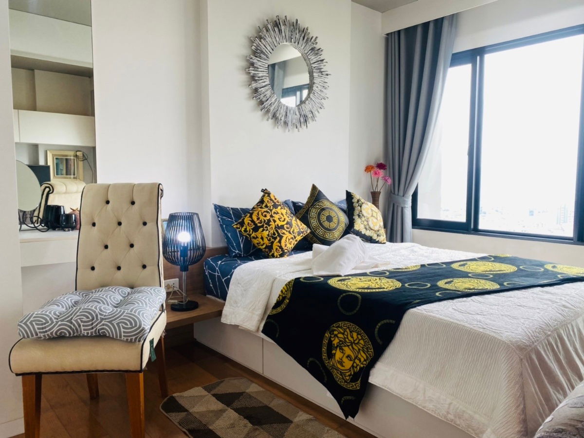 T1392 Condo for rent, Blocs77, beautiful room, fully furnished, with washing machine, special price