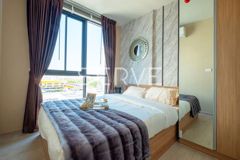 🔥🔥1 Bed Luxury Style New Condo in Bangna Area တည်နေရာကောင်း Central Plaza Bangna & Big C အနီး NUE Noble Center Bangna Condo / For Rent